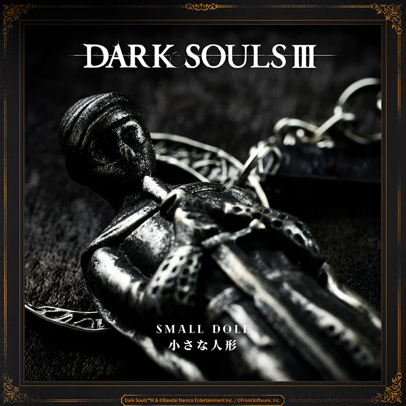 Starforged DARK SOULS III Small Doll NFC Keychain Accessories Game Merchandise Officially Authorized - Image 3
