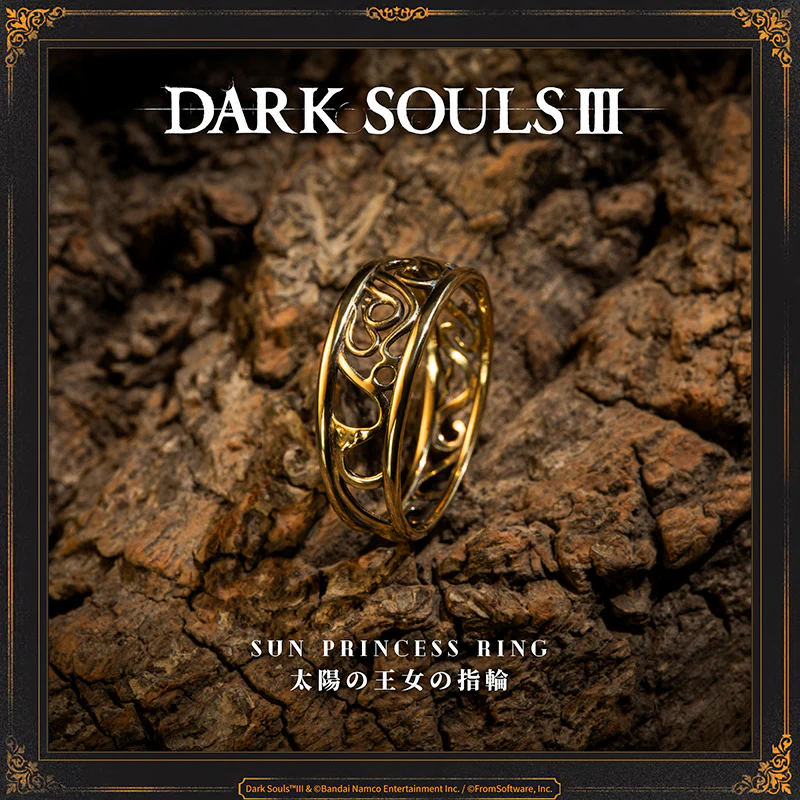 Starforged DARK SOULS III Sun Princess Ring Accessories Game Merchandise Officially Authorized - Image 6