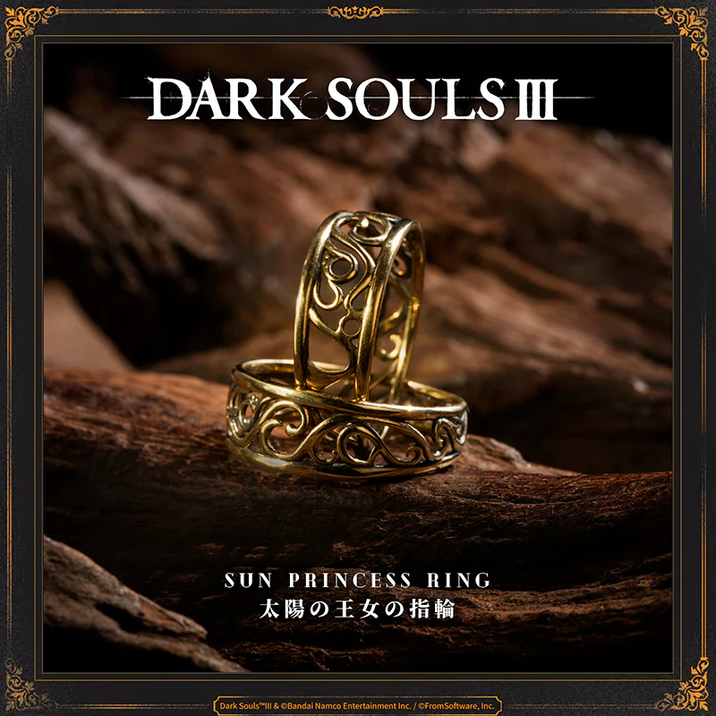 Starforged DARK SOULS III Sun Princess Ring Accessories Game Merchandise Officially Authorized - Image 7