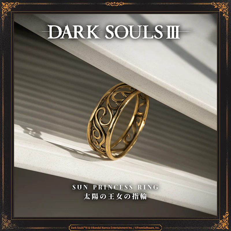 Starforged DARK SOULS III Sun Princess Ring Accessories Game Merchandise Officially Authorized - Image 9
