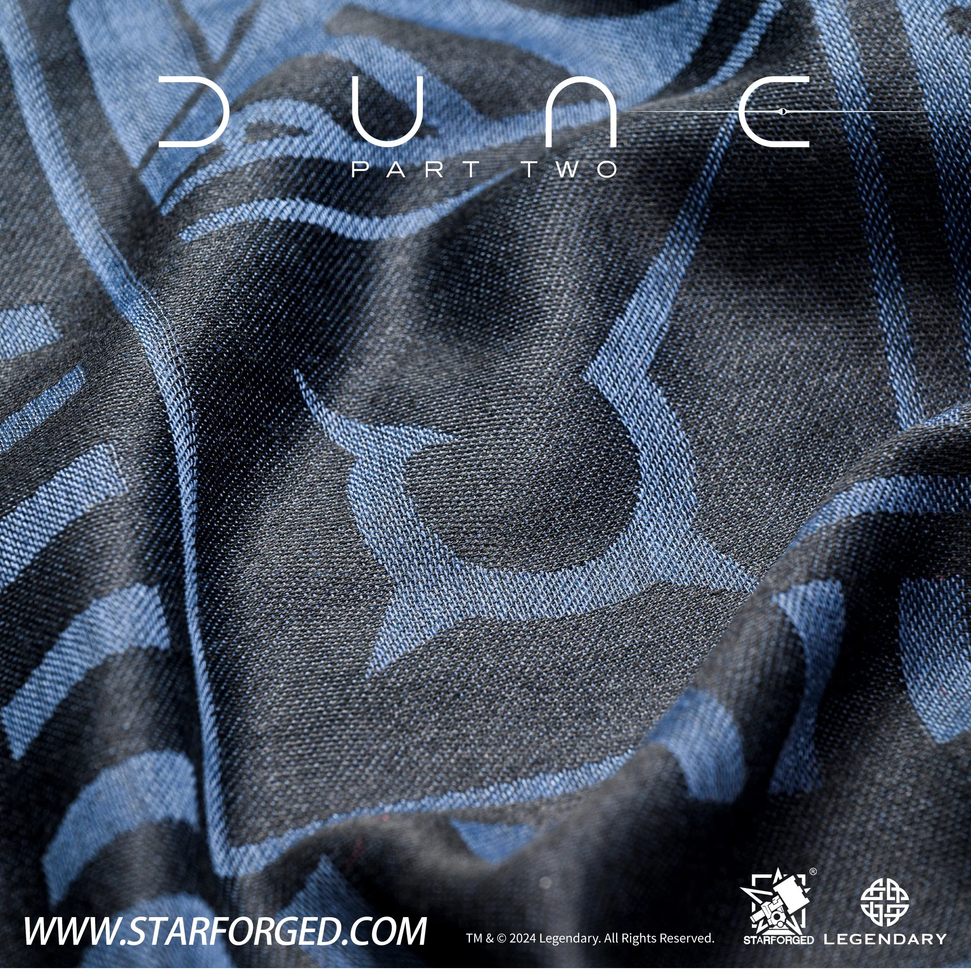 Starforged Dune II House Atreides & Harkonnen Tactical Square Scarf Clothing Accessories Genuine Authorized Other - Image 3