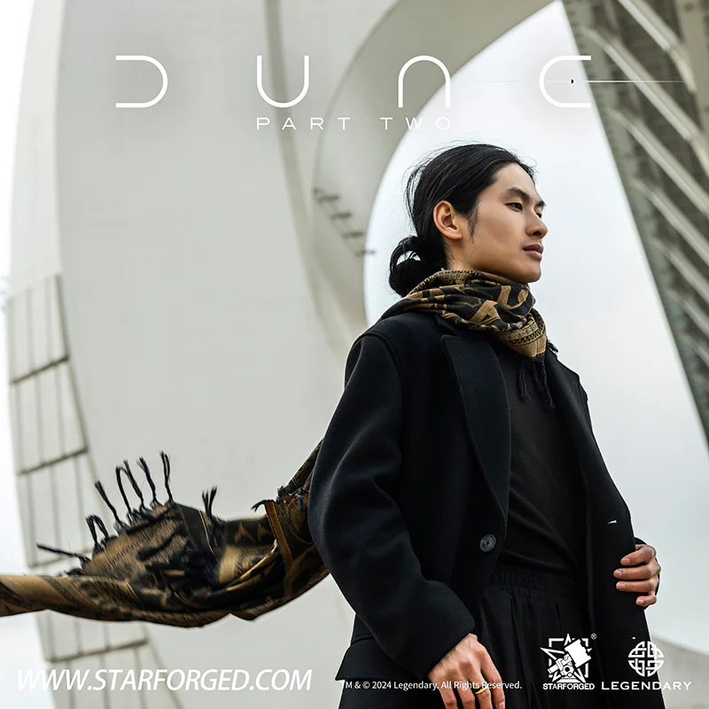 Starforged Dune II House Atreides & Harkonnen Tactical Square Scarf Clothing Accessories Genuine Authorized Other - Image 5