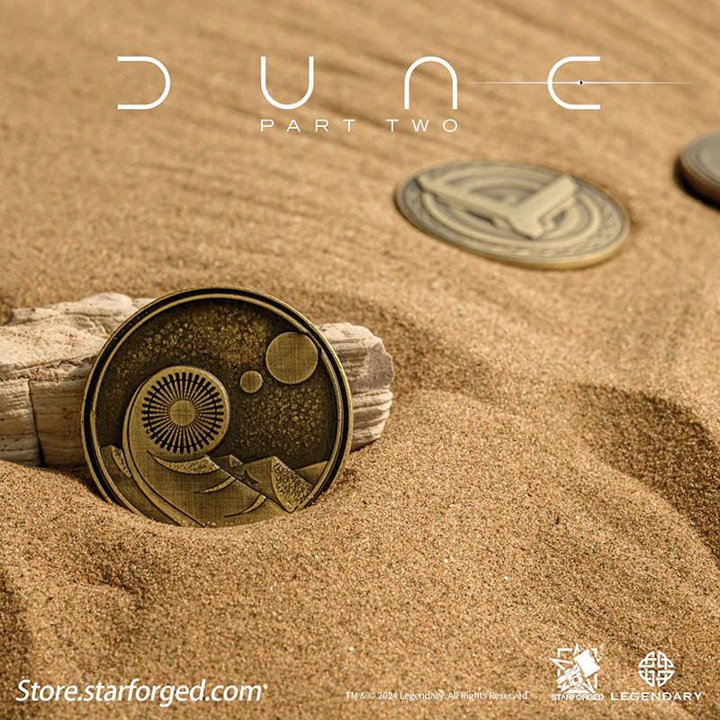Starforged Dune II House Paul Atreides & Feyd-Rautha Harkonnen Commemorative Coins Other - Image 10