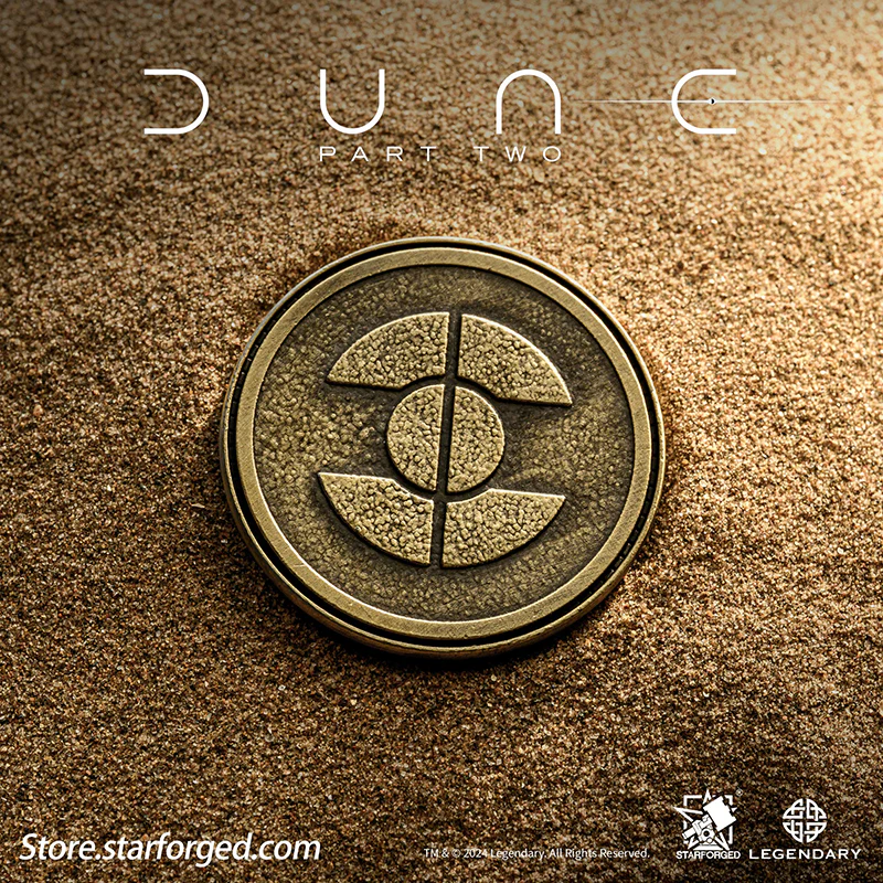 Starforged Dune II House Paul Atreides & Feyd-Rautha Harkonnen Commemorative Coins Other - Image 11