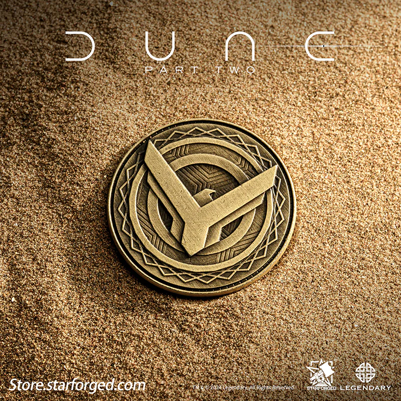 Starforged Dune II House Paul Atreides & Feyd-Rautha Harkonnen Commemorative Coins Other - Image 13