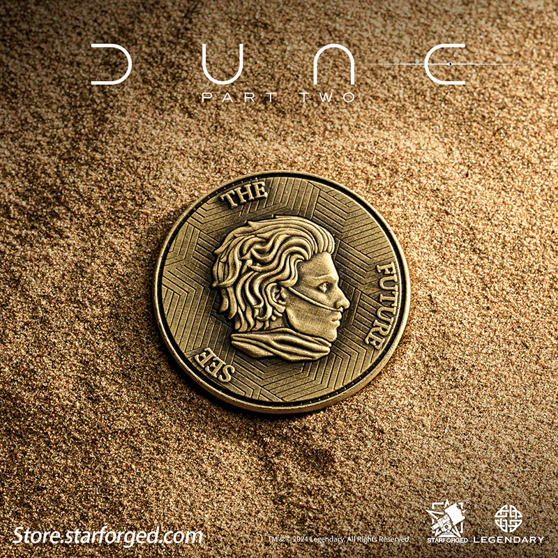 Starforged Dune II House Paul Atreides & Feyd-Rautha Harkonnen Commemorative Coins Other - Image 14