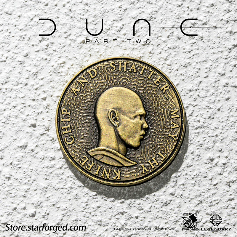 Starforged Dune II House Paul Atreides & Feyd-Rautha Harkonnen Commemorative Coins Other - Image 6