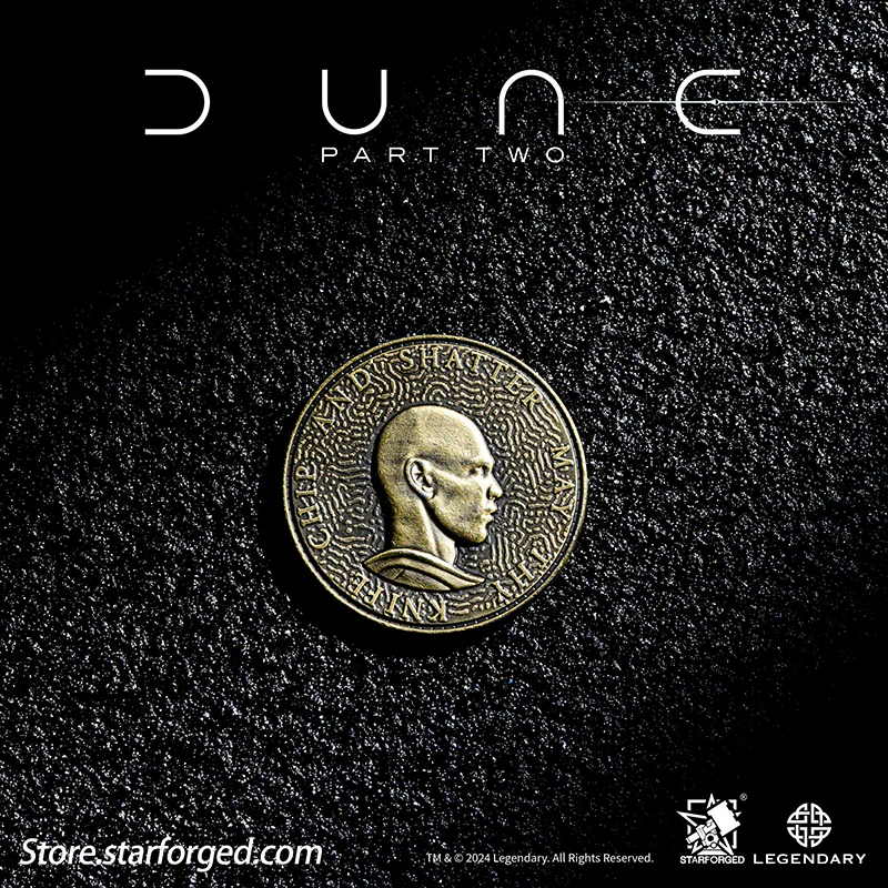 Starforged Dune II House Paul Atreides & Feyd-Rautha Harkonnen Commemorative Coins Other - Image 9