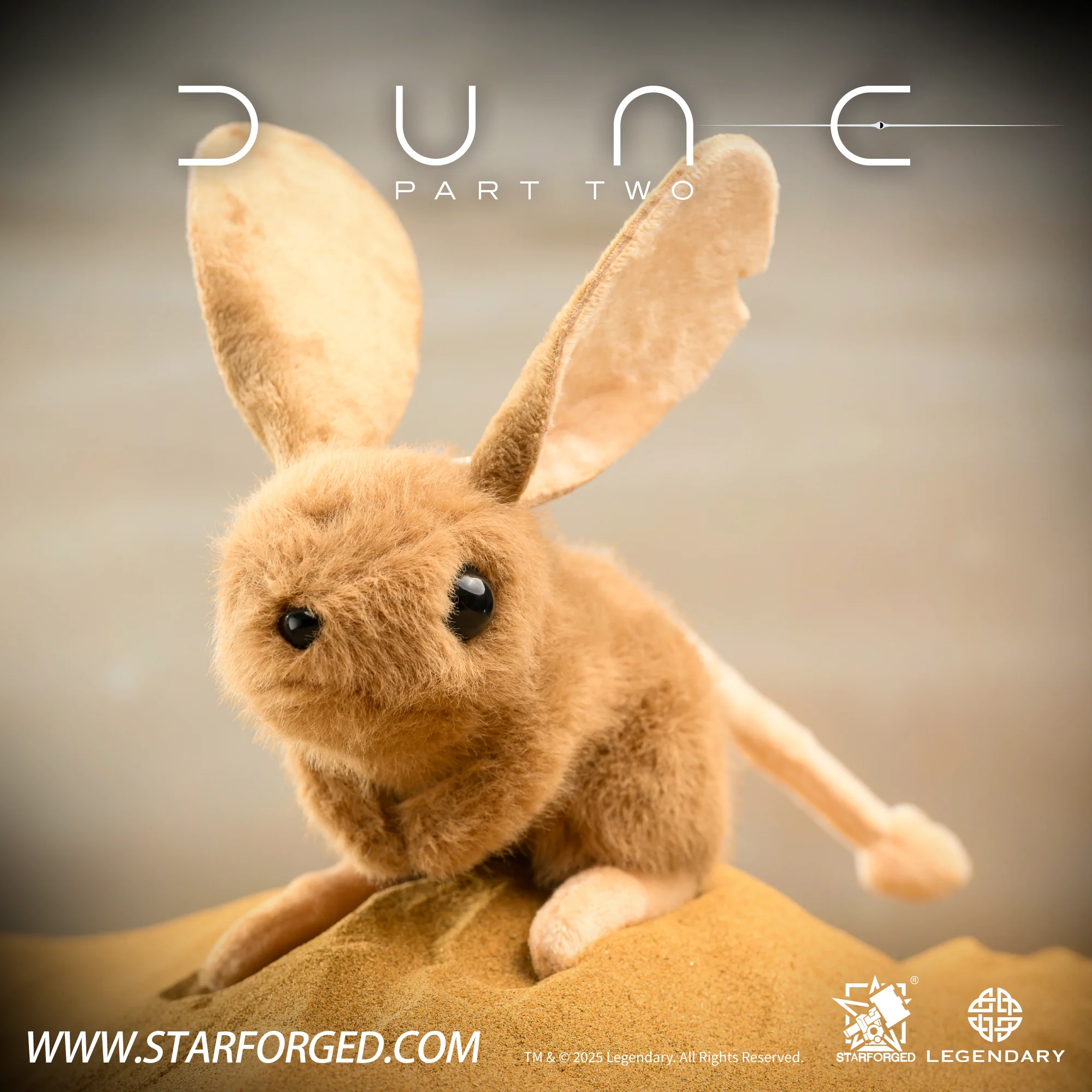 Starforged Dune II Muad'Dib Desert Mouse Plush Kids Toy Legendary Pictures Official License Other - Image 3
