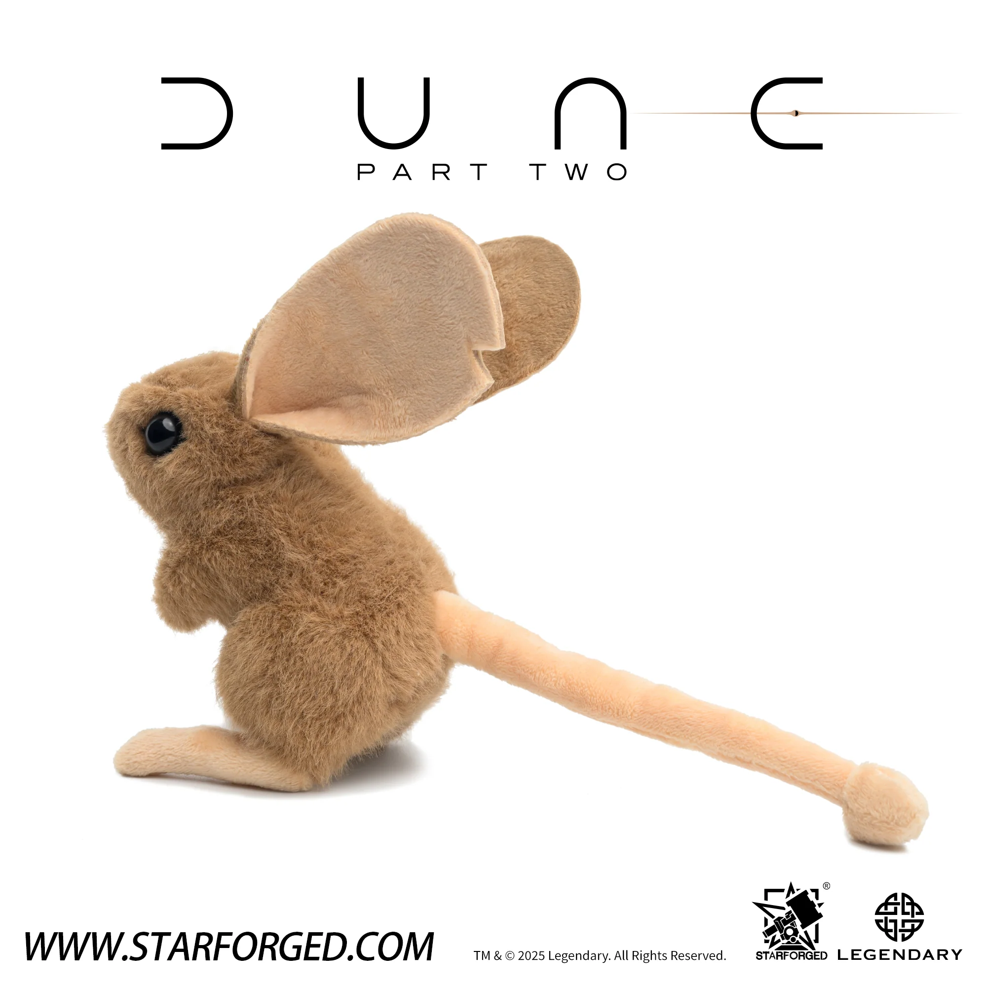 Starforged Dune II Muad'Dib Desert Mouse Plush Kids Toy Legendary Pictures Official License Other - Image 7