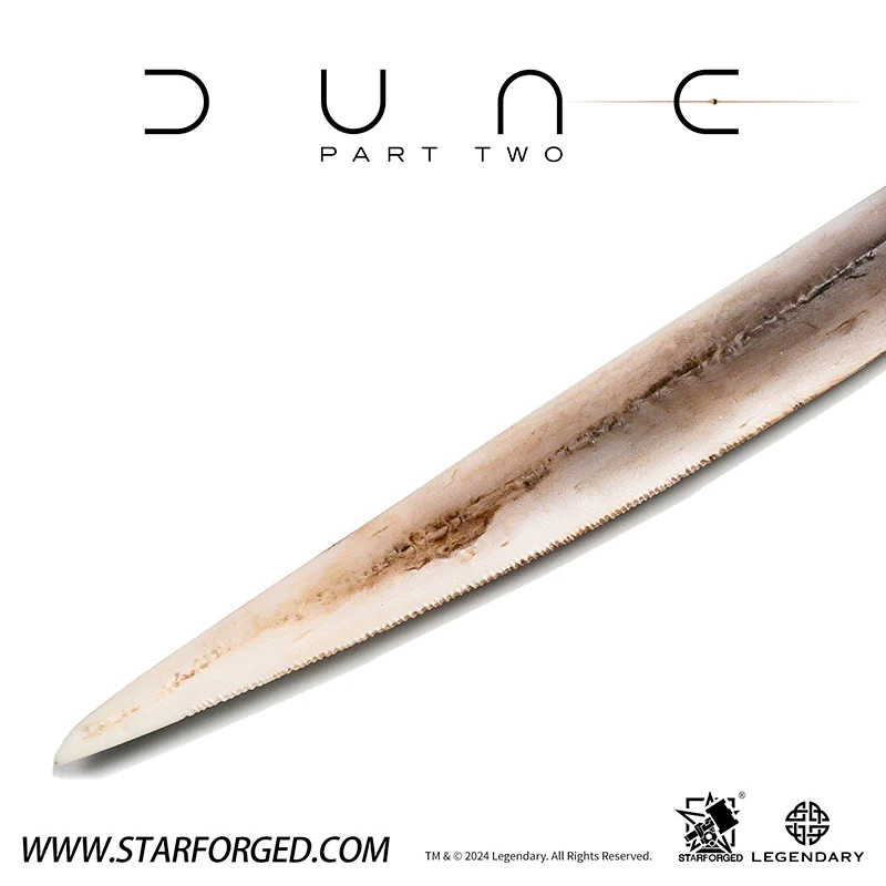 Starforged Dune II Sandworm Teeth Crysknife Atreides Movie Peripheral Props Restored to Original Authorized Version Other - Image 10