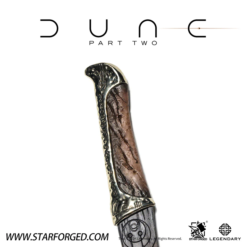Starforged Dune II Sandworm Teeth Crysknife Atreides Movie Peripheral Props Restored to Original Authorized Version Other - Image 11