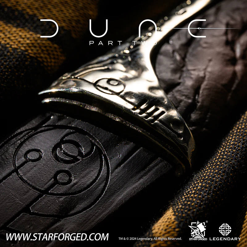 Starforged Dune II Sandworm Teeth Crysknife Atreides Movie Peripheral Props Restored to Original Authorized Version Other - Image 4