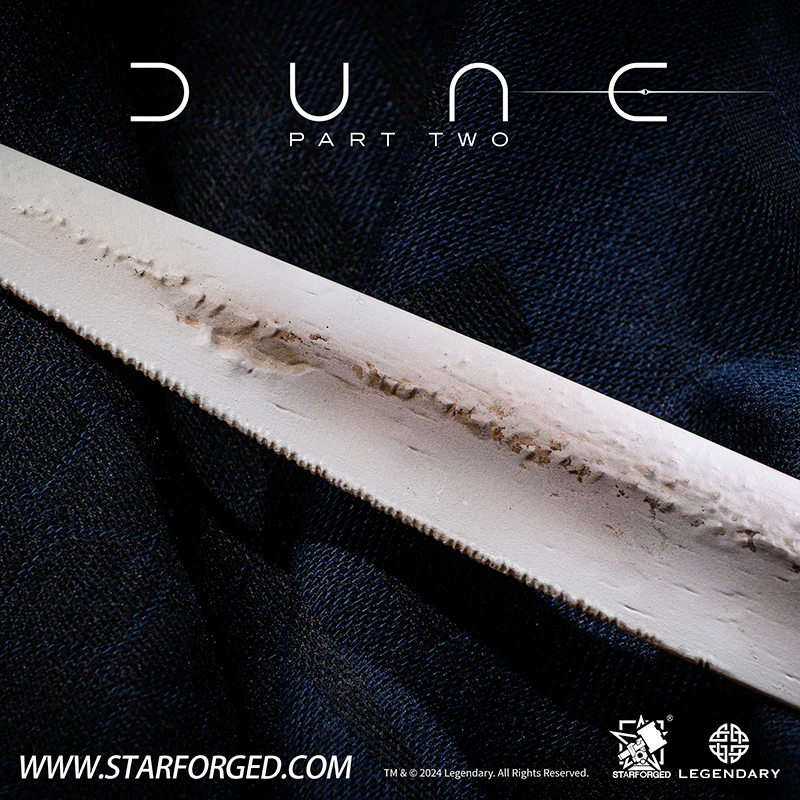Starforged Dune II Sandworm Teeth Crysknife Atreides Movie Peripheral Props Restored to Original Authorized Version Other - Image 6