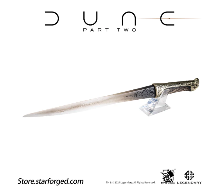 Starforged Dune II Sandworm Teeth Crysknife Atreides Movie Peripheral Props Restored to Original Authorized Version Other - Image 7