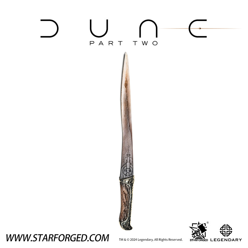 Starforged Dune II Sandworm Teeth Crysknife Atreides Movie Peripheral Props Restored to Original Authorized Version Other - Image 8