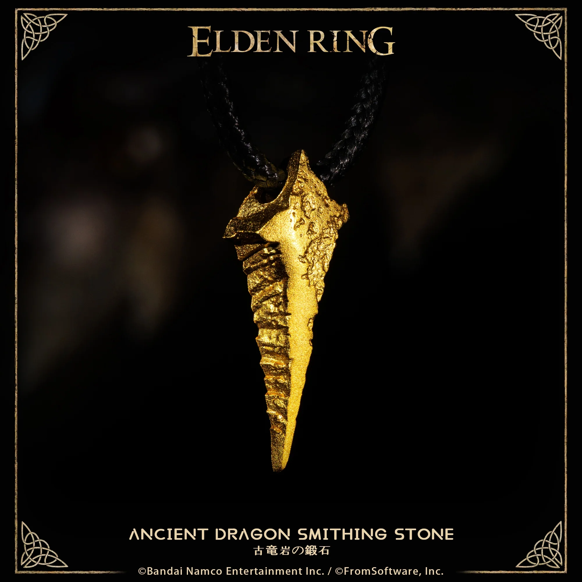 Starforged ELDEN RING Ancient Dragon Smithing Stone Somber Ancient Dragon Smithing Stone Necklace Pendant Accessories Game Merchandise Officially Authorized - Image 5