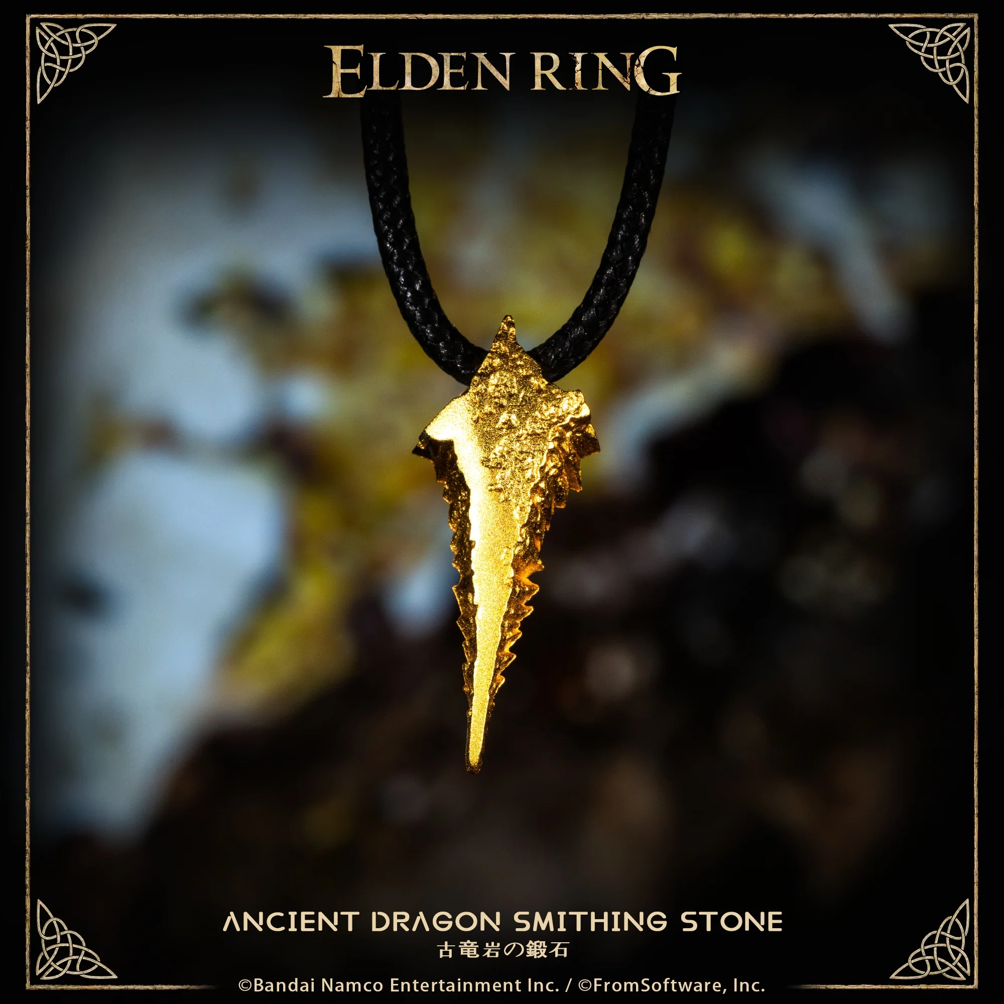 Starforged ELDEN RING Ancient Dragon Smithing Stone Somber Ancient Dragon Smithing Stone Necklace Pendant Accessories Game Merchandise Officially Authorized - Image 8