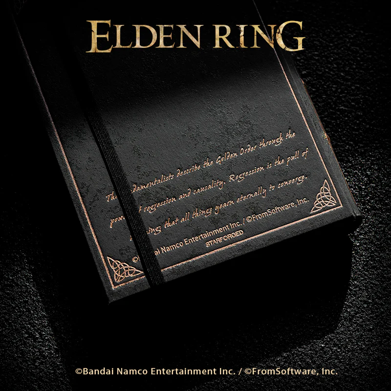 Starforged ELDEN RING Golden Order Principle Notebook Game Merchandise Officially Authorized - Image 11