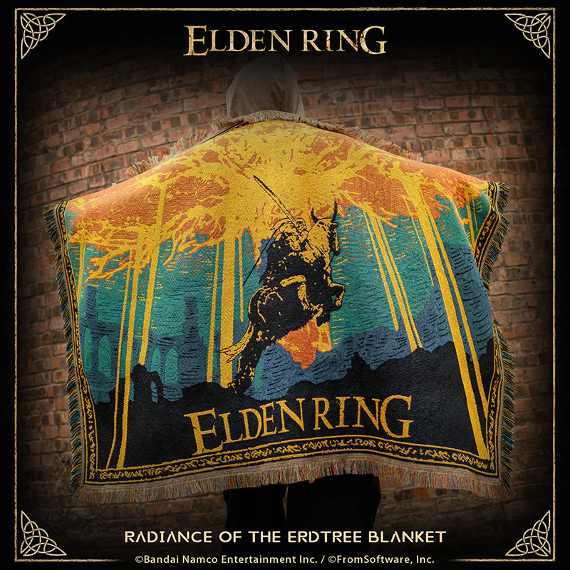 Starforged ELDEN RING Merchandise Tapestry Golden Tree’s Radiance Game Merchandise Officially Authorized - Image 11