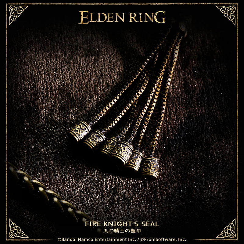 Starforged ELDEN RING Sacred Seal Fire Knight's Seal Game Merchandise Officially Authorized - Image 8