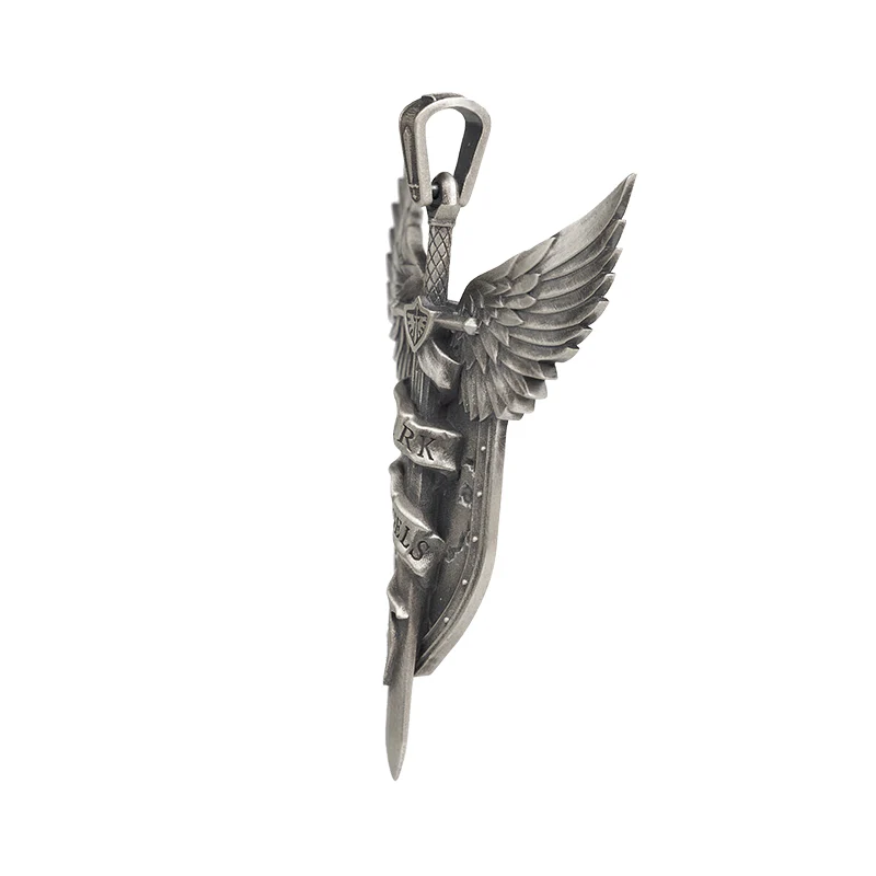 Starforged Lion El'Jonson Warhammer 40K Dark Angels Necklace Men's Space Marines Pendant Sterling Silver - Image 4