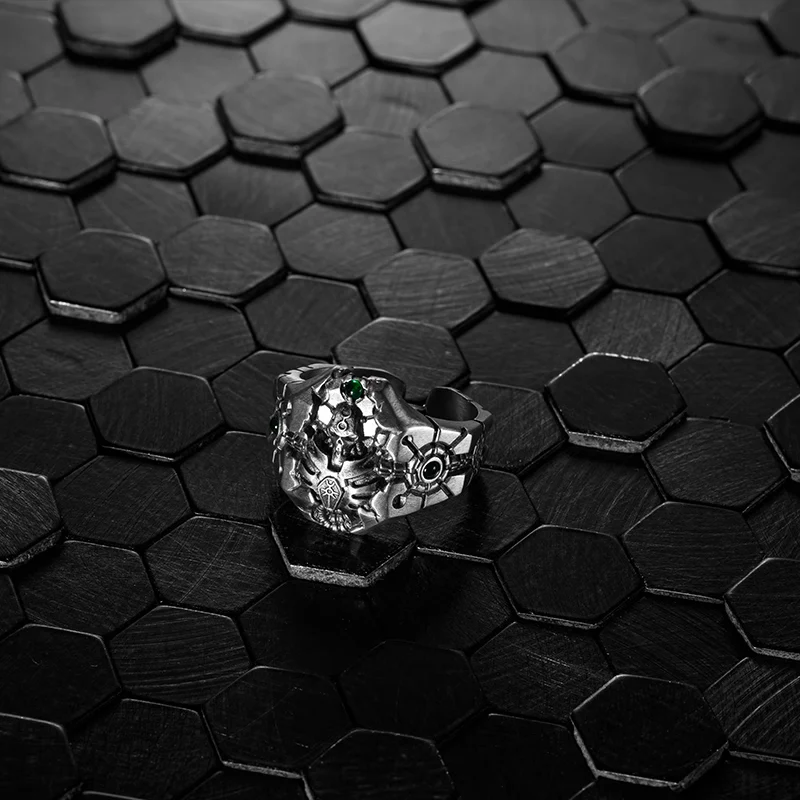 Starforged Mark of Phaeron Warhammer  40K  Men‘s Sterling Silver Ring WH40 - Image 11