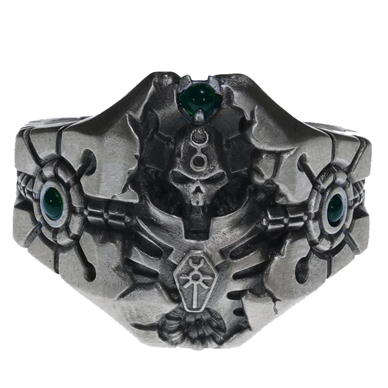 Starforged Mark of Phaeron Warhammer  40K  Men‘s Sterling Silver Ring WH40 - Image 4