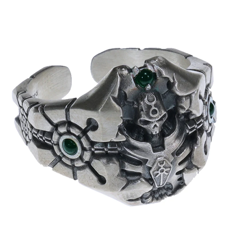 Starforged Mark of Phaeron Warhammer  40K  Men‘s Sterling Silver Ring WH40 - Image 5