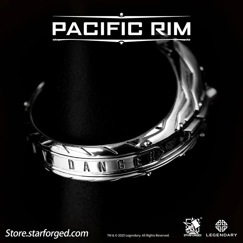 Starforged Pacific Rim Arc-9 Reactor – Pacific Rim Themed Ring Silver Men's Jewelry Accessories Gift Official License - Image 4