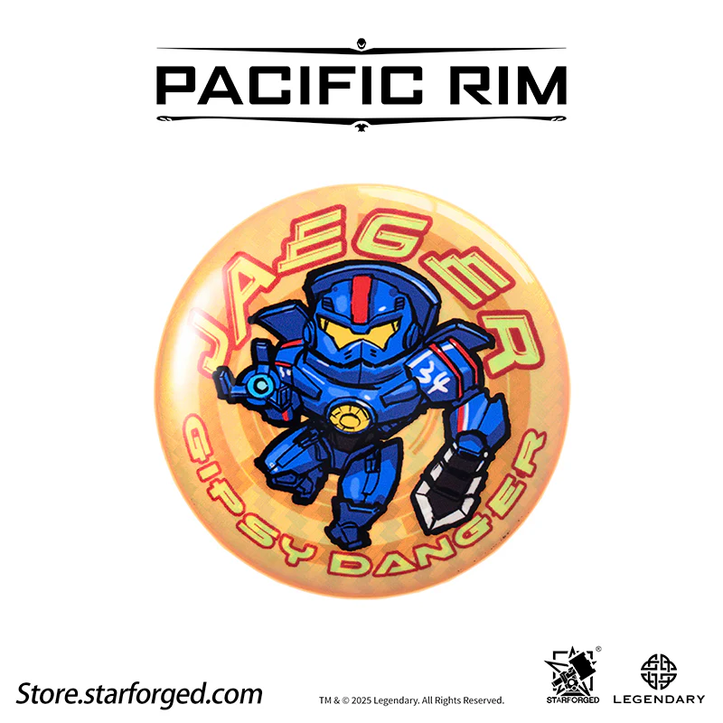 Starforged Pacific Rim Pin Badge Set Men's Accessories Official License - Image 11