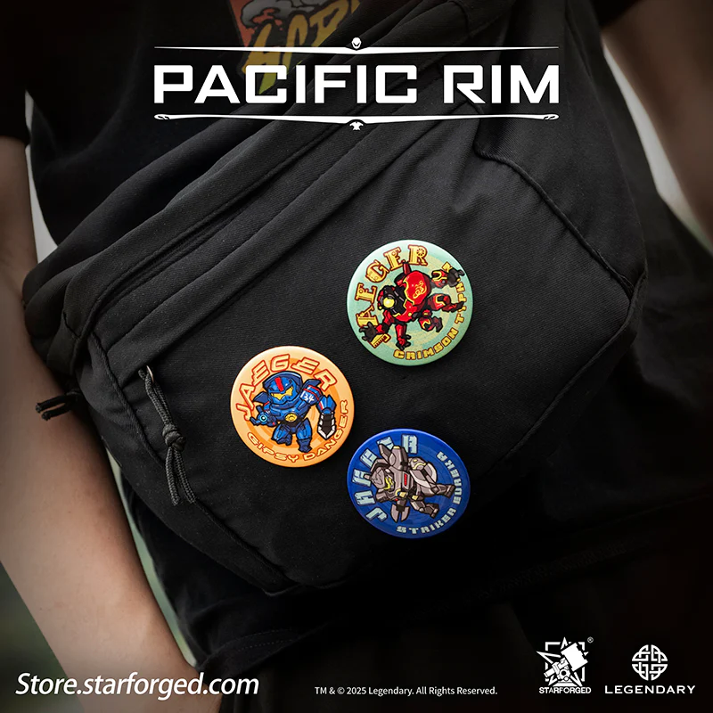 Starforged Pacific Rim Pin Badge Set Men's Accessories Official License - Image 9