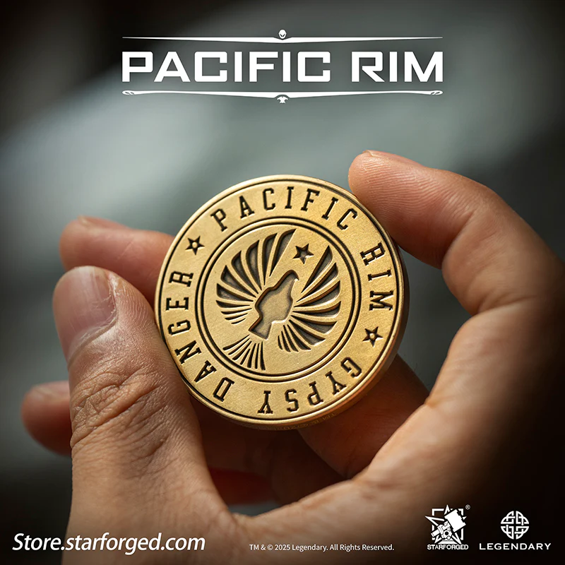 Starforged Pacific Rim PPDC Mark-3 Ace Jaeger – Gipsy Danger Themed Commemorative Coin Gift Official License - Image 4