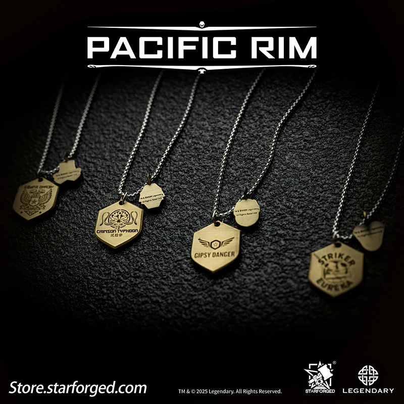 Starforged Pacific Rim “PPDC” Themed Pendant Men's Jewelry Accessories Movie Merchandise Officially Authorized - Image 3