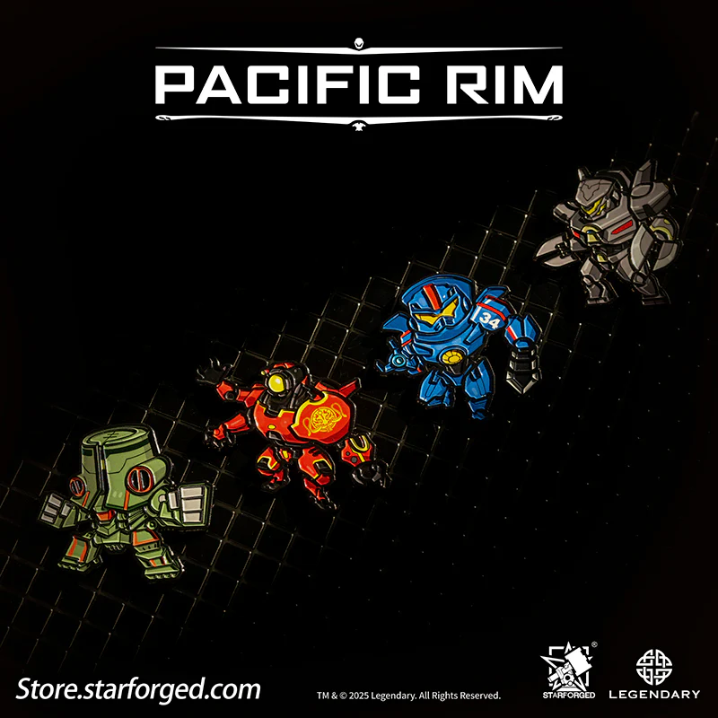 Starforged Pacific Rim Refrigerator Magnet Set Men's Accessories Official License - Image 3