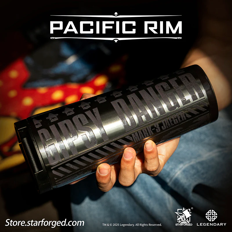 Starforged Pacific Rim Themed Commemorative Tumbler Official License - Image 15