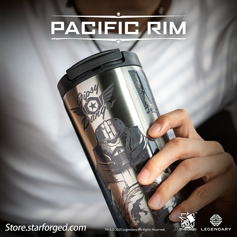 Starforged Pacific Rim Themed Commemorative Tumbler Official License - Image 16