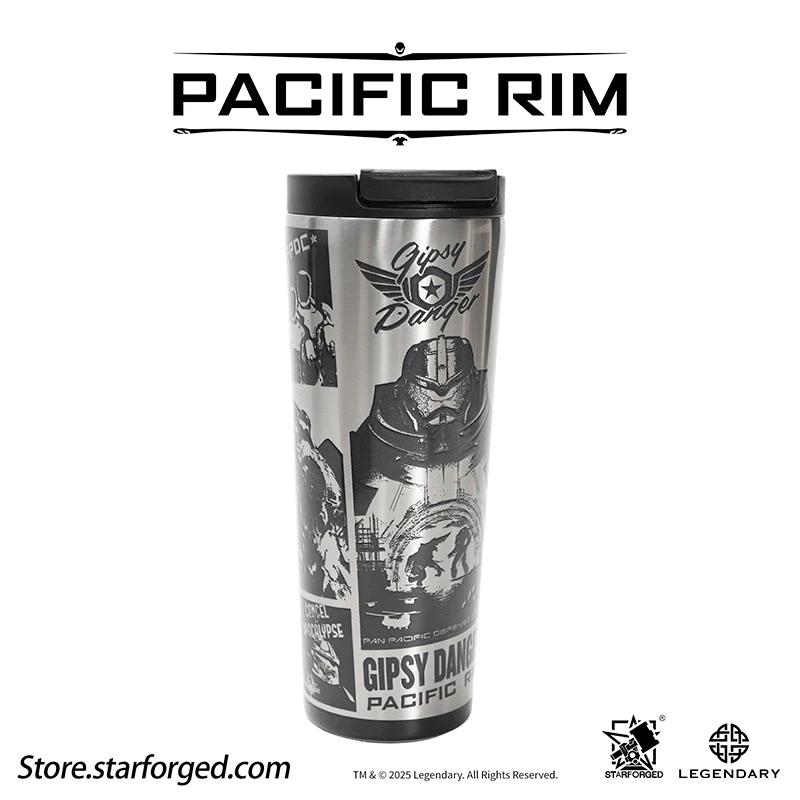 Starforged Pacific Rim Themed Commemorative Tumbler Official License - Image 19