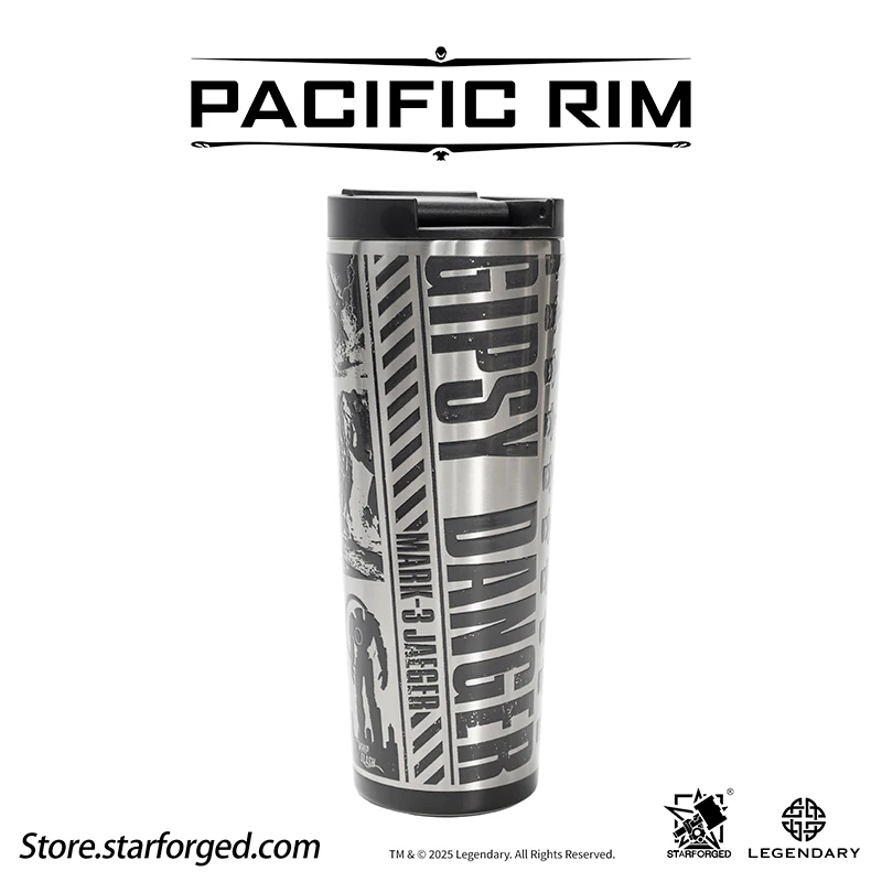 Starforged Pacific Rim Themed Commemorative Tumbler Official License - Image 21