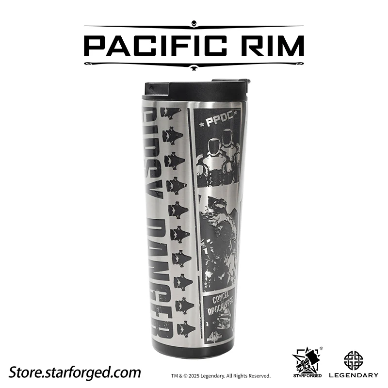 Starforged Pacific Rim Themed Commemorative Tumbler Official License - Image 22