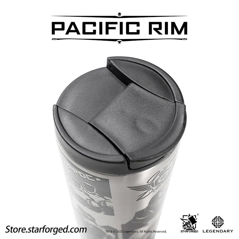 Starforged Pacific Rim Themed Commemorative Tumbler Official License - Image 23