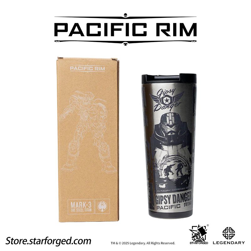 Starforged Pacific Rim Themed Commemorative Tumbler Official License - Image 25