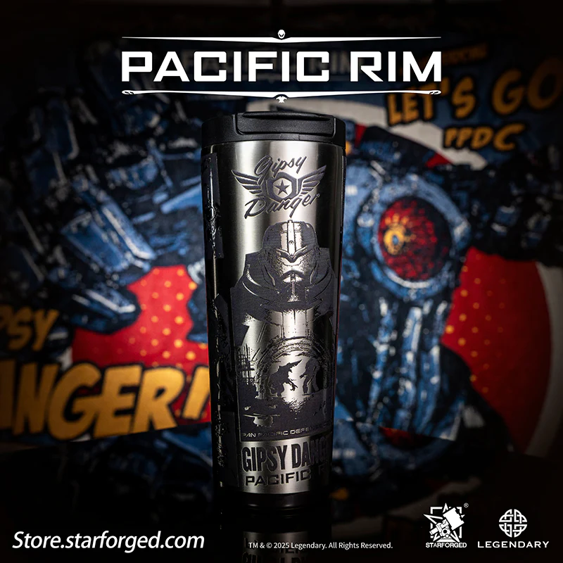 Starforged Pacific Rim Themed Commemorative Tumbler Official License - Image 3