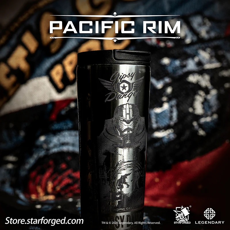 Starforged Pacific Rim Themed Commemorative Tumbler Official License - Image 4