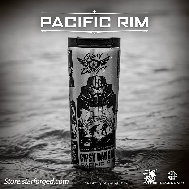 Starforged Pacific Rim Themed Commemorative Tumbler Official License - Image 6