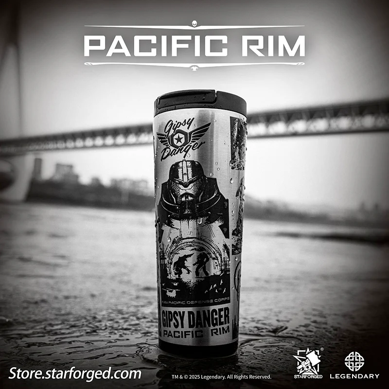 Starforged Pacific Rim Themed Commemorative Tumbler Official License - Image 8