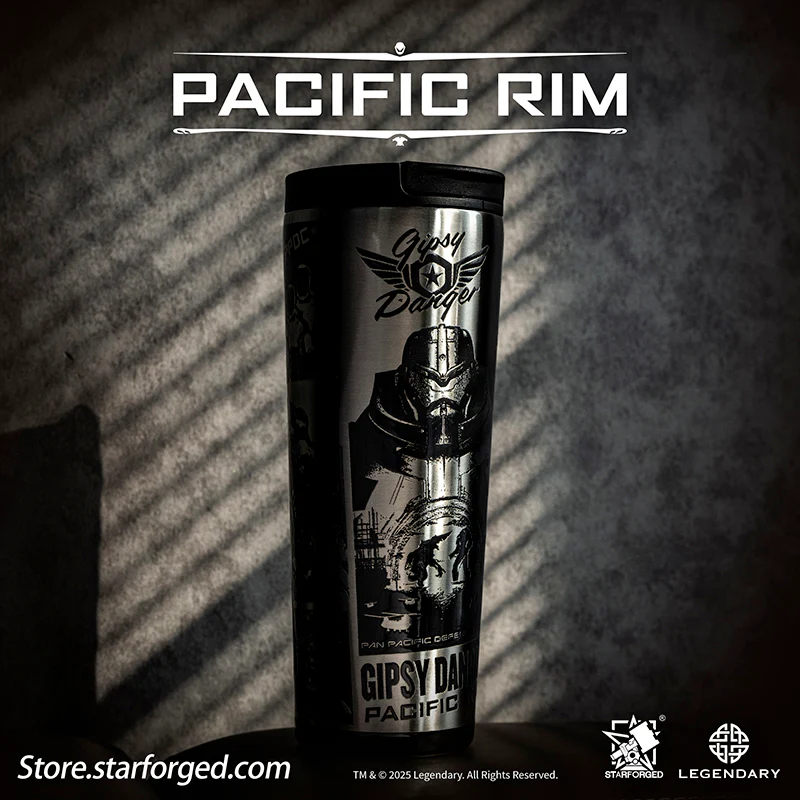 Starforged Pacific Rim Themed Commemorative Tumbler Official License - Image 9