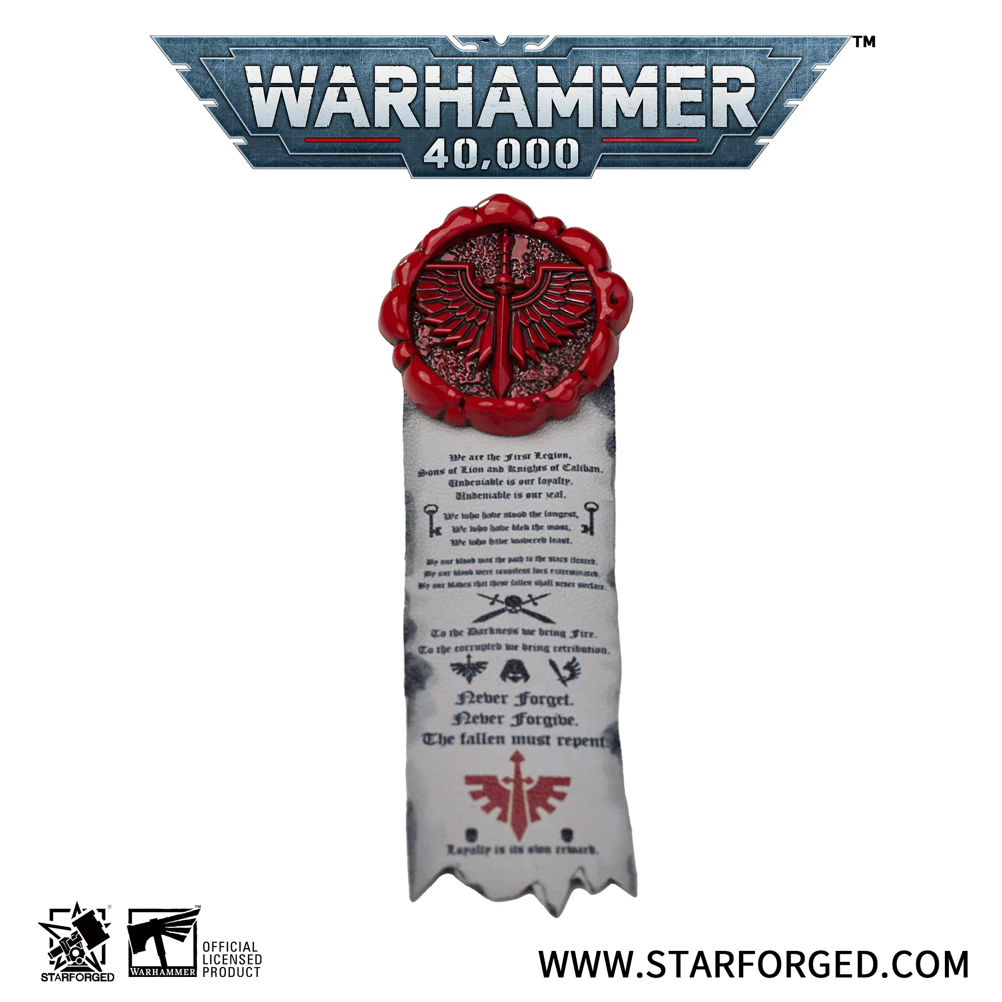 Starforged Purity Seals Warhammer 40K New 2023 Fashion Men's accessories Imperial Fist & Space Wolf Brooch - Image 14