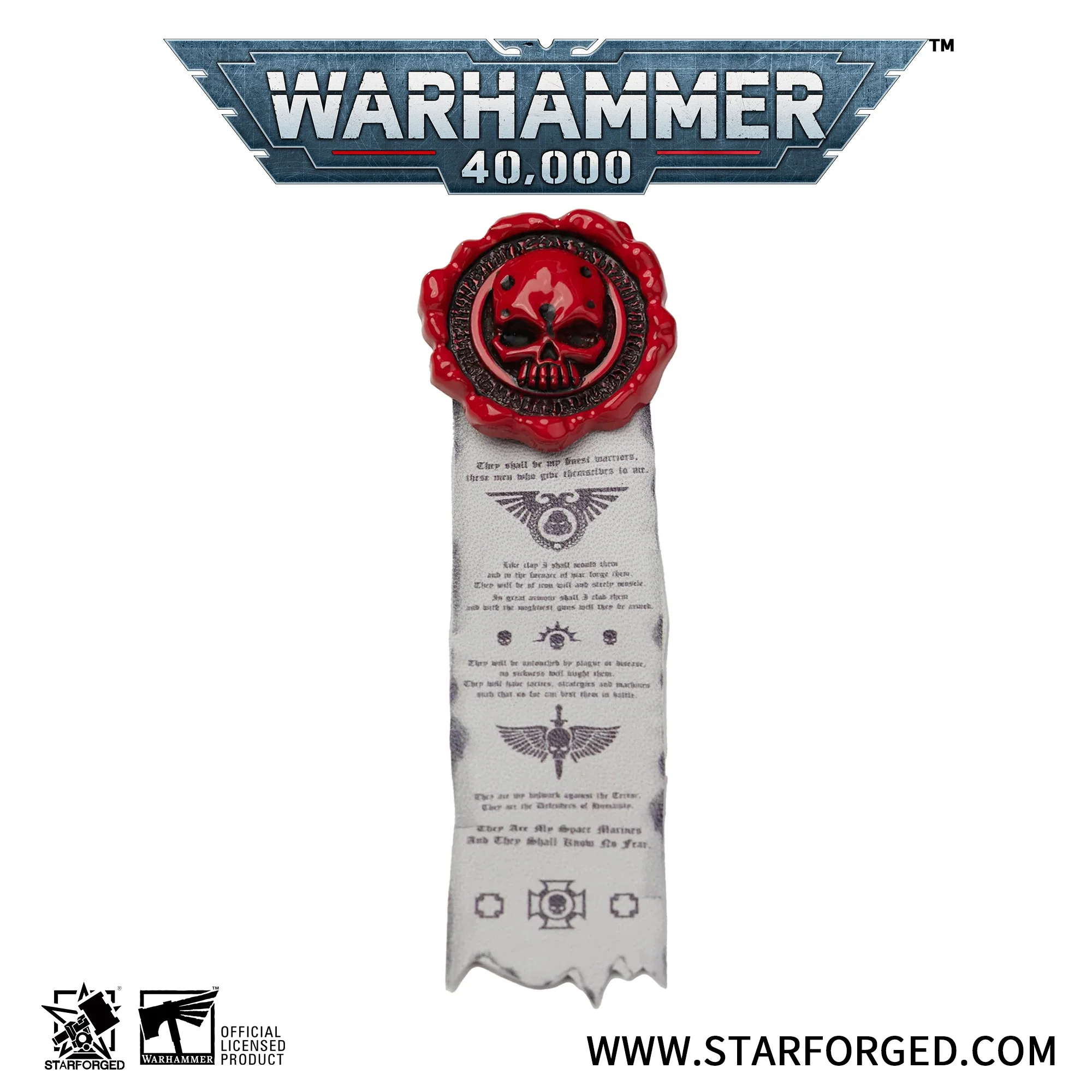 Starforged Purity Seals Warhammer 40K New 2023 Fashion Men's accessories Imperial Fist & Space Wolf Brooch - Image 16