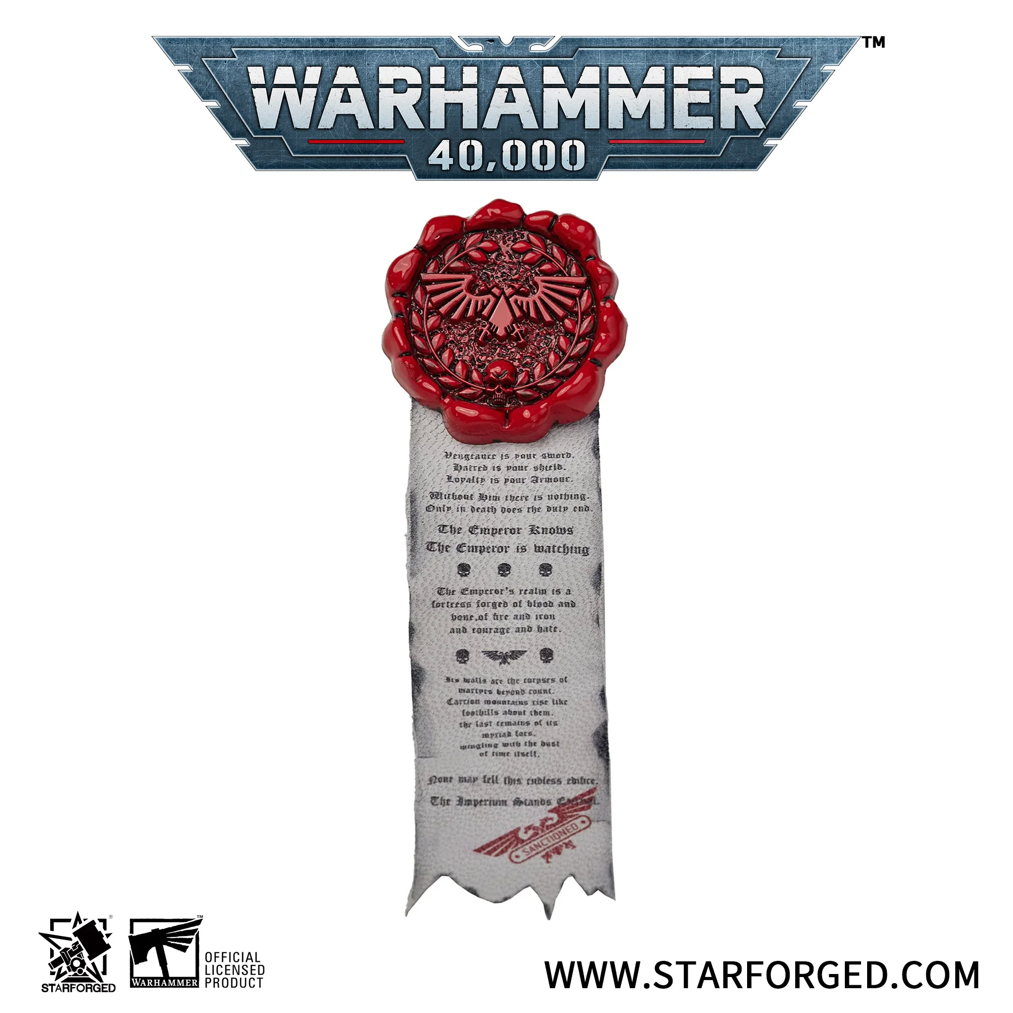 Starforged Purity Seals Warhammer 40K New 2023 Fashion Men's accessories Imperial Fist & Space Wolf Brooch - Image 22
